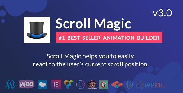 Download Scroll Magic WordPress Scrolling Animation Builder Plugin ,Download Scroll Magic WordPress Plugin