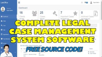 Complete Legal Case Management System Software in PHP source code ,Legal Case Management System Software in PHP